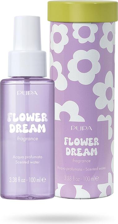 Actual product image Pupa Milano Flower Dream Happy Box Perfumed Water 100 Ml (Eau de parfum, 100 ml)