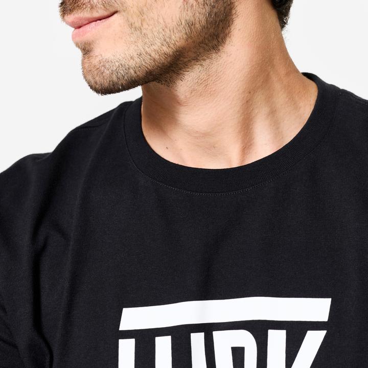 Immagine prodotto Domyos T-Shirt Herren Baumwolle Regular - schwarz (XXL)