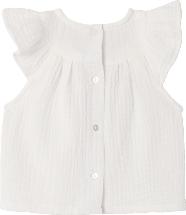 Image du produit Vertbaudet Mädchen Baby Bluse mit kurzen Volantärmeln (74)