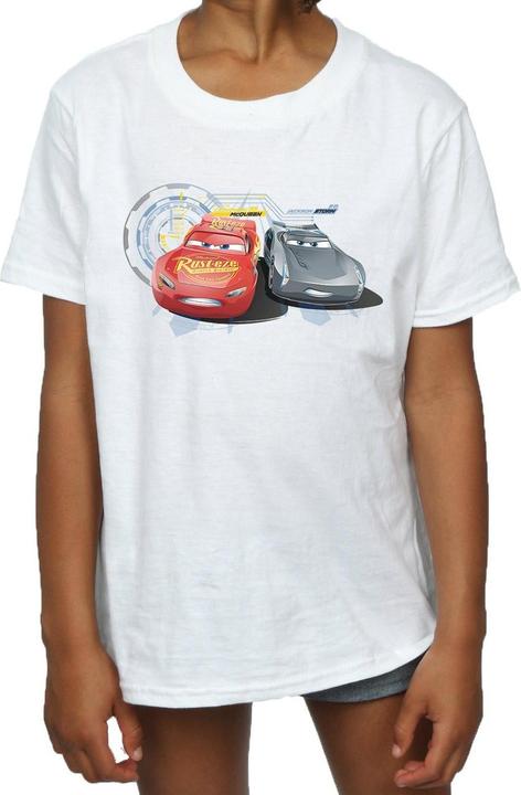 Produktbild Disney Cars Lightning Vs Storm TShirt Mädchen (152, 158)