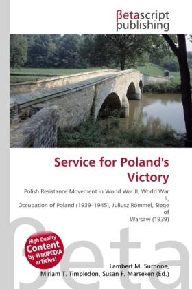 Immagine prodotto Service for Poland's Victory (Lambert M. Surhone, Miriam T. Timpledon, Susan F. Marseken, 2010)