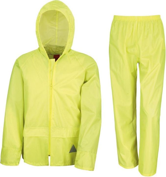 Actual product image Regatta Unisex Adult Waterproof Jacket And Trousers Set (XXL)