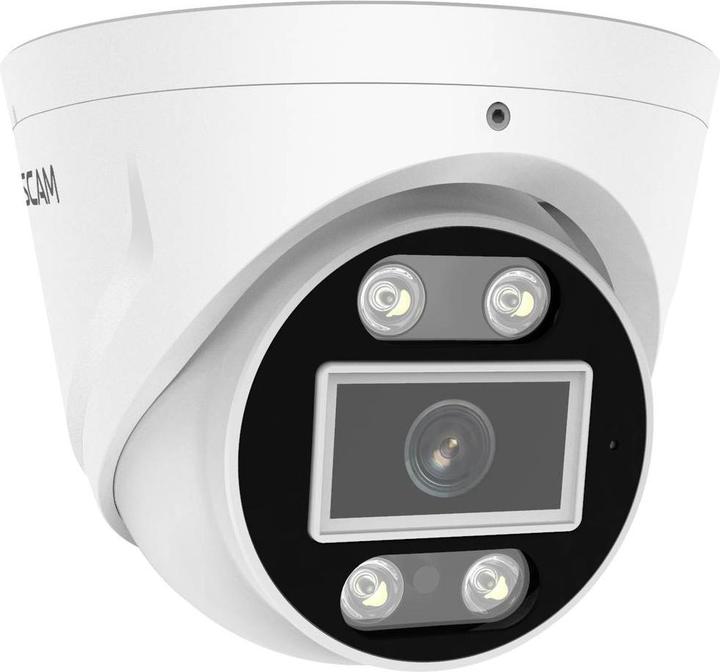 Image du produit Foscam T8EP Caméra de surveillance Blanc 8MP (3840x2160), PoE, Projecteur et sirène intégrés (3840 x 2160 pixels)