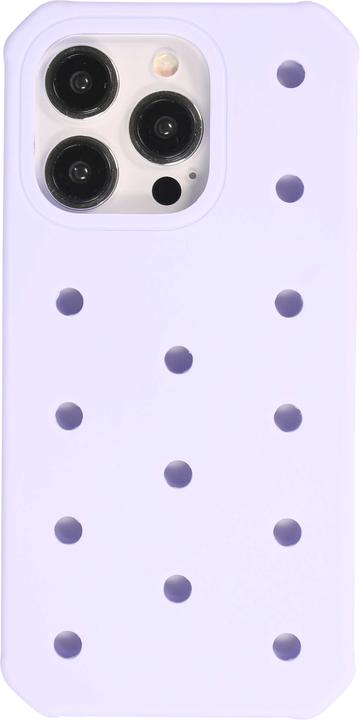 Immagine prodotto PhoneLook Coperchio Coperchio in silicone spesso con fori per l'inserimento di adesivi Azzurro (Apple iPhone 15 Pro)