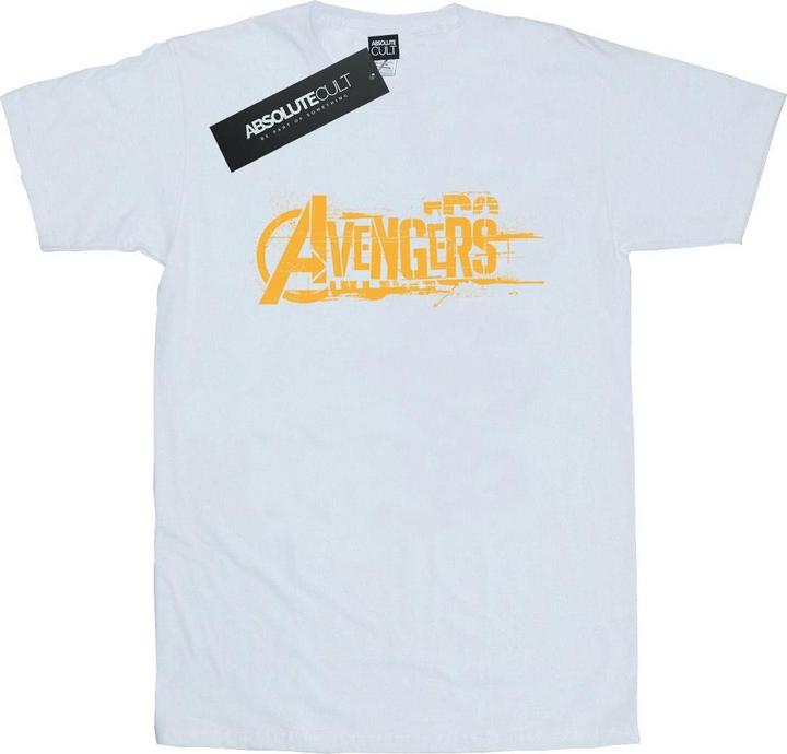 Immagine prodotto Maglietta Avengers Infinity War Uomo con logo arancione (S)