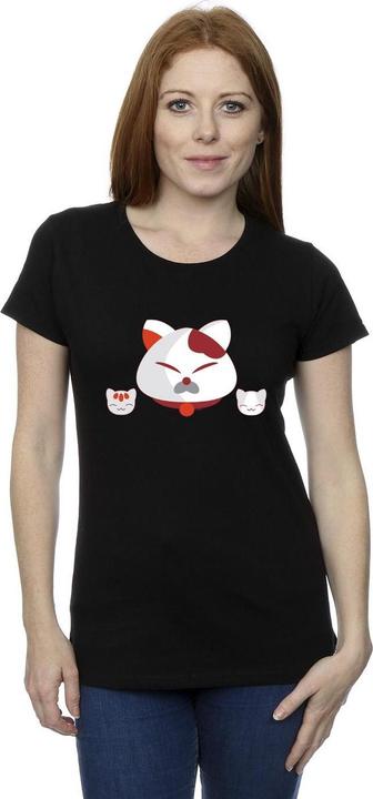 Actual product image Disney Womens/Ladies Big Hero 6 Baymax Kitten Heads Cotton T-Shirt (XXL)