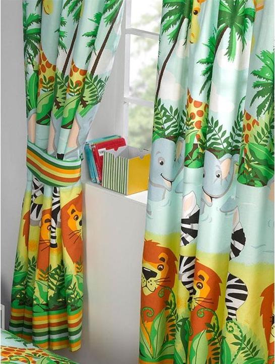Image du produit Generic Rideaux JUNGLE-TASTIC (138 x 168 cm)