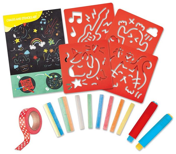 Produktbild Hape Kreidekunst mit Schablone