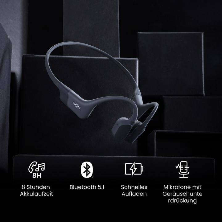 Actual product image Shokz OpenRun USB-C (No noise cancelling, 8 h, Wireless)