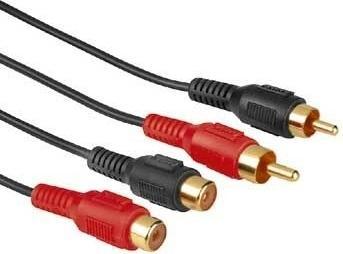 Produktbild Hama Stereo-Cinch Verlängerungskabel (4 m, Cinch)