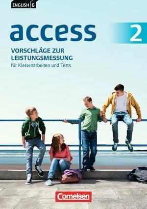 Image du produit English G Access 2. 6. Schuljahr. Allgemeine Ausgabe. Vorschläge zur Leistungsmessung (Allemand, Britta Freitag-Hild, Elke Jentsch, Ulrike Flach, Silke Lehmacher, Hubert Jung, 2014)