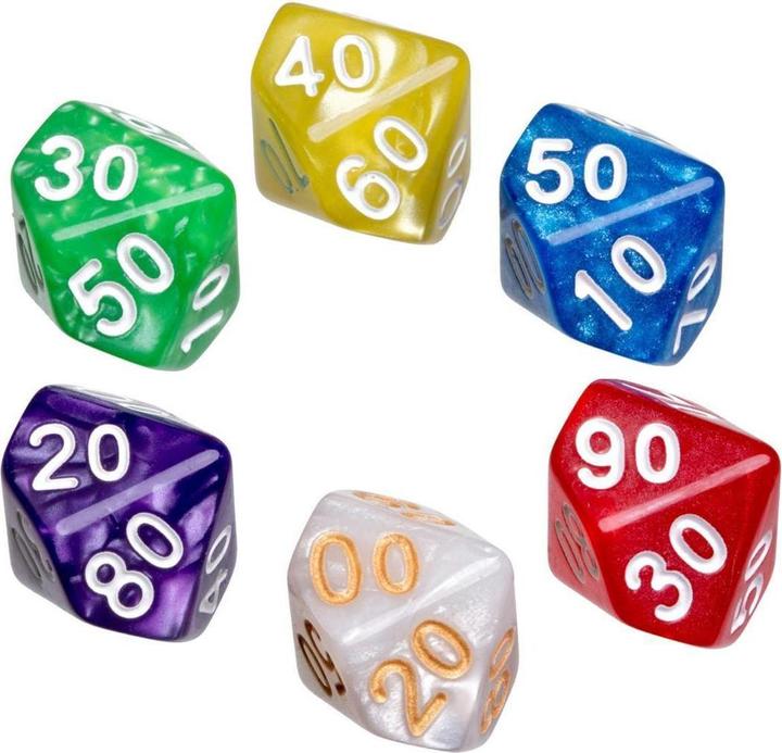 Actual product image Philos 7770 - Dice, 100s, pearl, 50s bag, (DE edition)