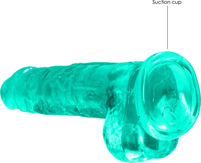 Produktbild RealRock 8" / 19 cm Realistic Dildo with Balls