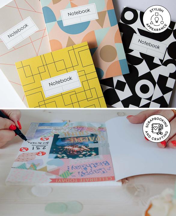 Immagine prodotto I Am Creative Taccuino per appunti, A5 (A5, Quadretti)