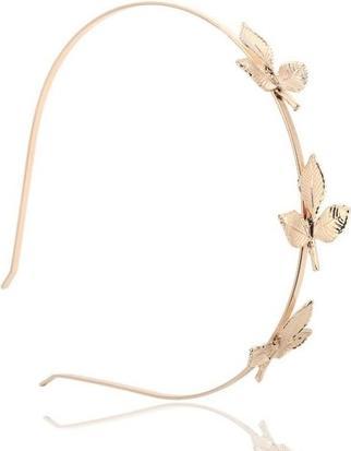Ecarla Hair Band Leaves Gold