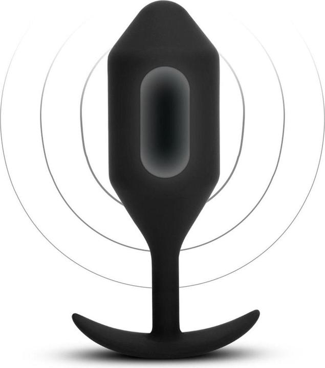 Image du produit B-Vibe Vibrating Snug Plug 5 (XXL) Noir