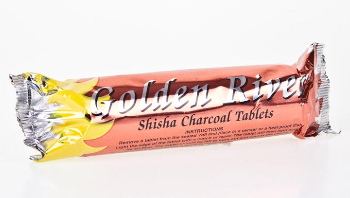Golden River Shishakohle Long Burning ca. 40mm (10 x)