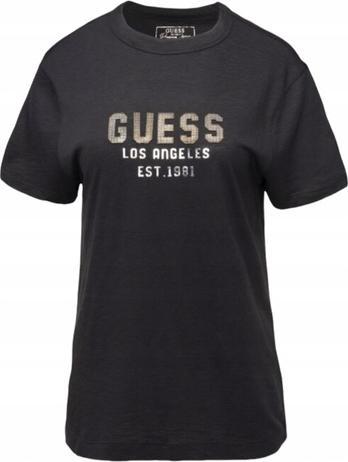 Actual product image Guess Pyramide Studs Tee Damen T-Shirt (M)