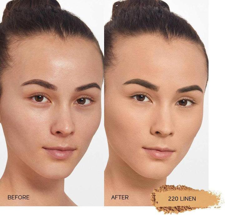 Immagine prodotto Shiseido Synchro Skin Fondotinta in polvere auto-rinfrescante con finitura personalizzata - Trucco in (220 linee)