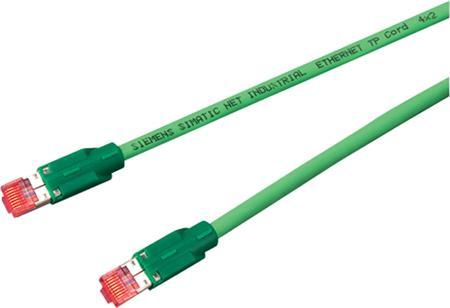 Produktbild Siemens Leitung konfektioniert 1m 6XV1870-3QH10 (S/UTP, CAT6a, 1 m)