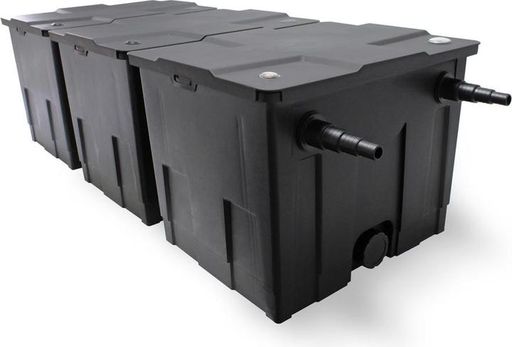 Actual product image SunSun 3-chamber Filter Set 90000l 36W UVC 3er Pond Clarifier NEO10000 80W Pump Skimmer