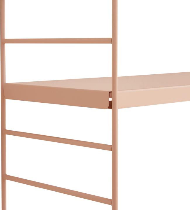 Immagine prodotto En.Casa Set di 3 mensole da parete modulari Strängnäs color salmone
