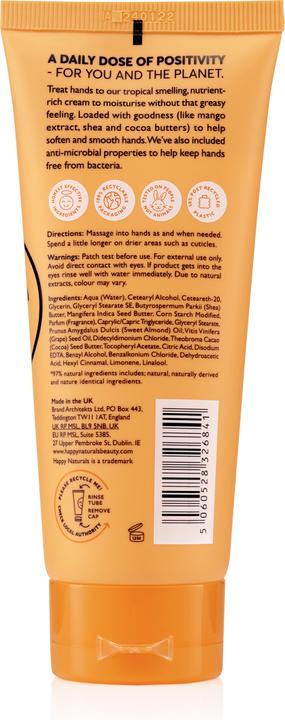 Produktbild Happy Naturals Moisturising Hand Cream 100ml (100 ml)