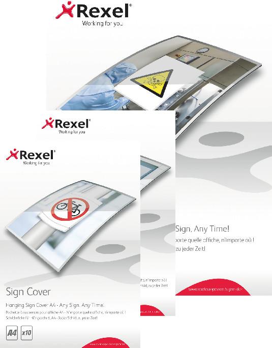 Produktbild Rexel Schilderfolie Sign Cover (A3, 10 Stück, 125 µm)