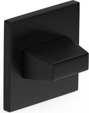 Actual product image Rozette Knob Wc Black (27.50 cm)