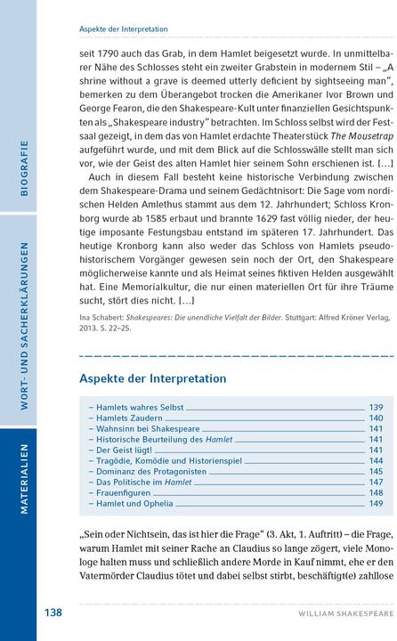 Produktbild Hamlet (Deutsch, William Shakespeare, 2022)