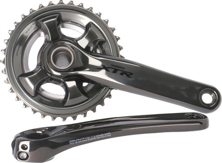 Productafbeelding Shimano XTR FC-M9020-2 crankstel 26/36 tanden zwart (175 mm)