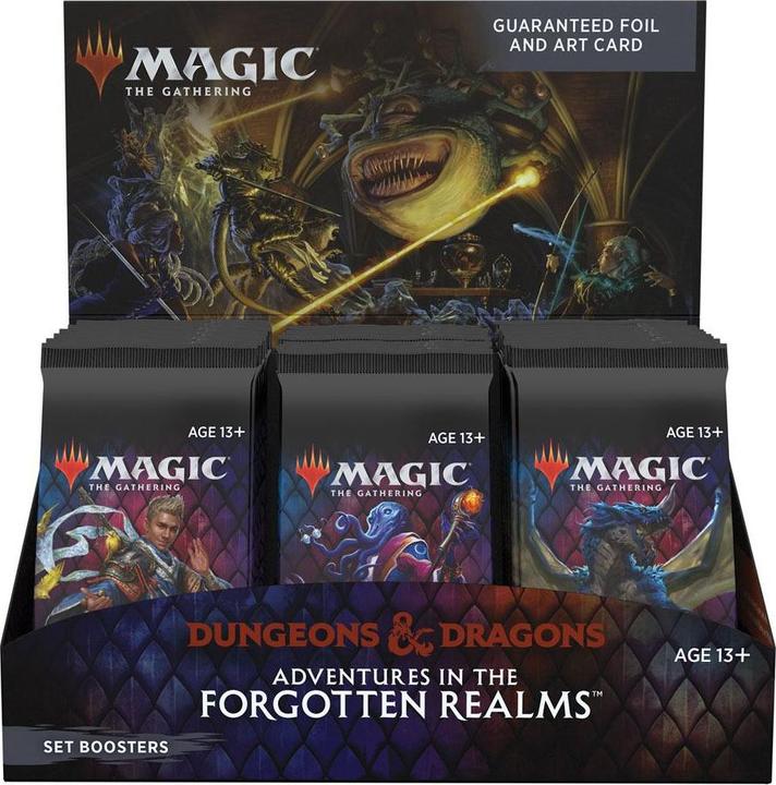 Produktbild Magic the Gathering : D&D - Set-Booster Display - EN (Englisch, Booster Display)
