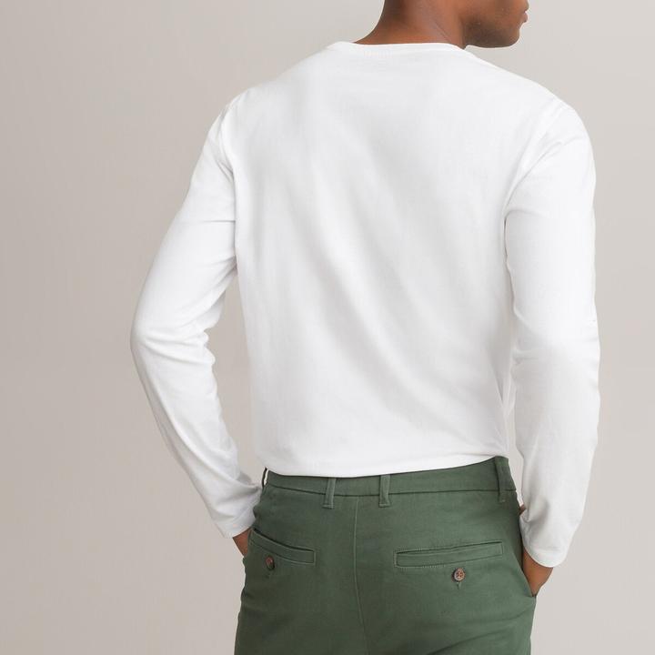 Actual product image La Redoute Collections Shirt with round neckline (L)