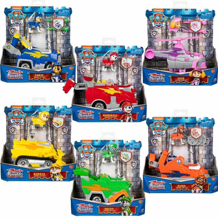 Actual product image Spin Master PAW PATROL vehicle Rescue Knights, assorted, 6062181/6064446