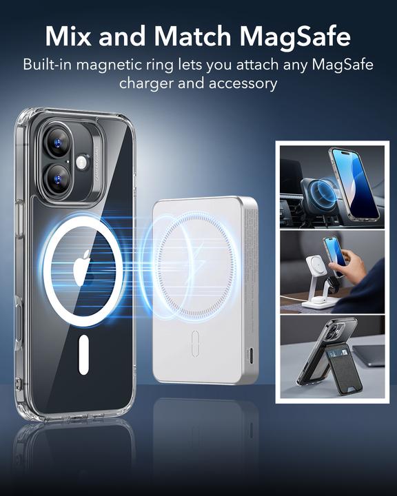 Produktbild ESR Classic Hybrid HaloLock Case (Apple iPhone 16)