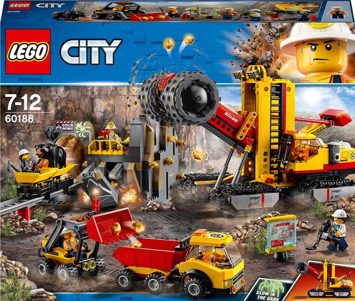 Image du produit LEGO Des professionnels de l'exploitation minière sur le site d'extraction (60188, LEGO City)