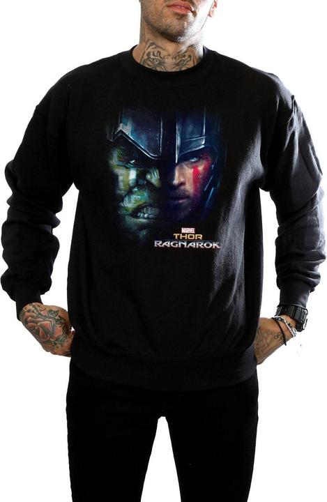 Produktbild Thor Ragnarok Hulk Split Face Sweatshirt (L)