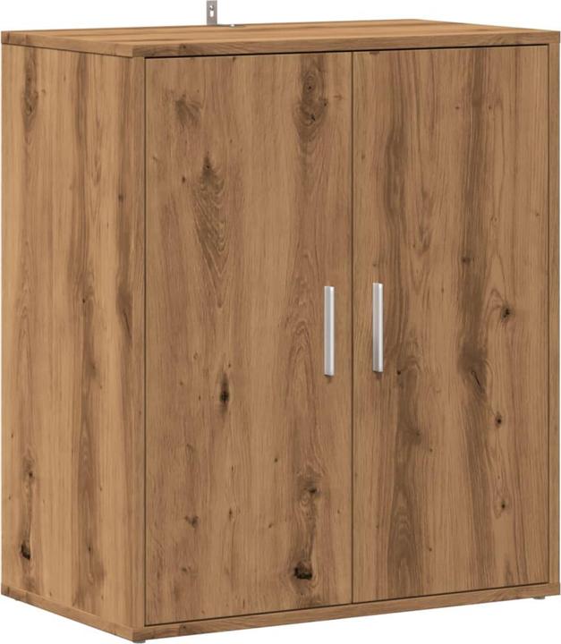 Immagine prodotto VidaXL Schuhregal Schuhschrank Schuhkommode Schuhaufbewahrung Artisan-Eiche (60 x 35 x 70 cm)