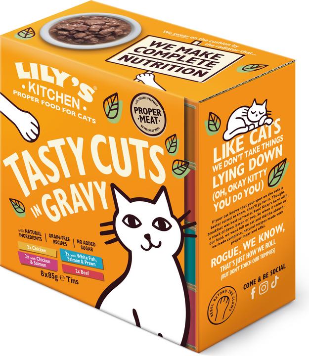 Produktbild Lily's Kitchen Tasty Cuts in Gravy (Adult, 8 Stk., 680 g)