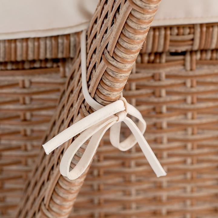 Immagine prodotto Casaria Lettino da giardino in polyrattan (193 cm)