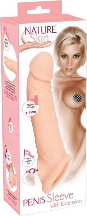 Image du produit Nature Skin Manchon pénien avec extension
