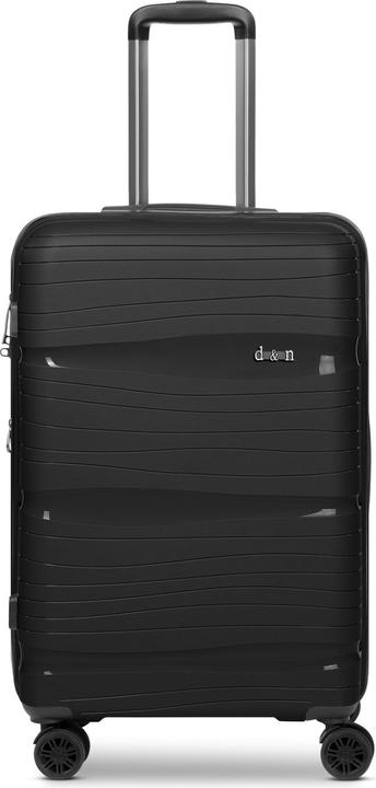 Image du produit D&N Travel Line 4300-Plus 4 roues trolley M 65 cm avec soufflet d'extension (58 l, M (50 - 90l))