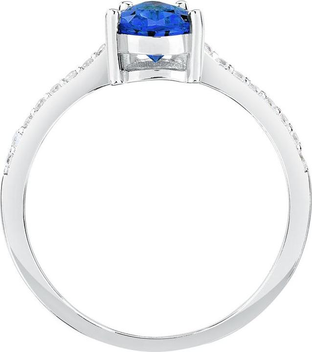 Produktbild Morellato Elegant silver ring with zircons Tesori SAIW2040 - Circuit: 58 mm (58, 925 Silber)