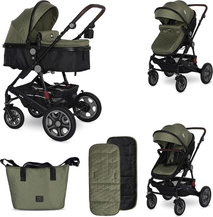Produktbild Lorelli Kinderwagen Lora Gummiräder