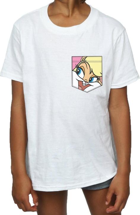 Image du produit Looney Tunes - T-shirt LOLA BUNNY FACE FAUX POCKET - Fille (152, 158)