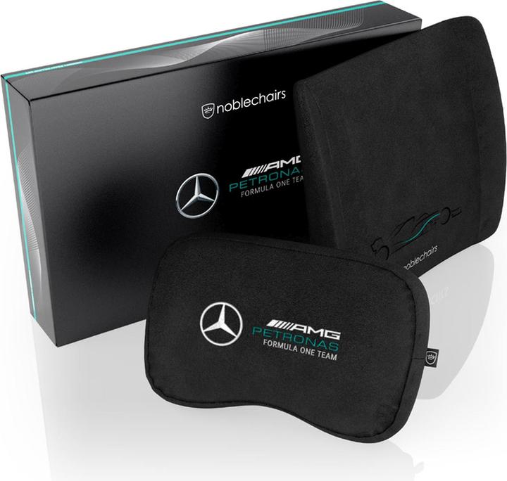 noblechairs Memory Foam Kissen-Set - Mercedes-AMG Petronas Formula One Team Edition