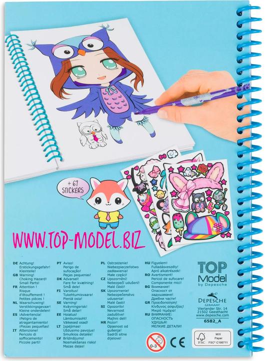 Produktbild Depesche Malen Manga Model