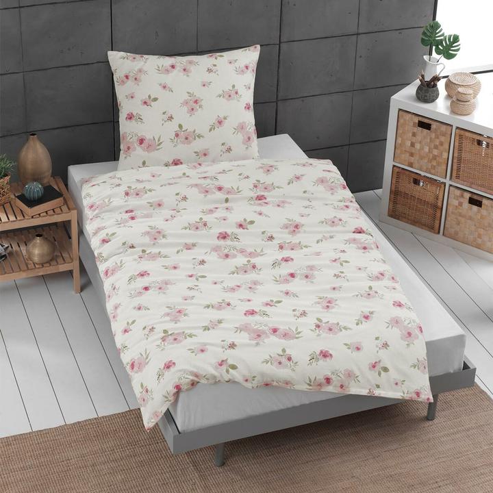 Produktbild Traumschlaf Rose (Bettwäsche Set, 200 x 200 cm, 70 x 90 cm)