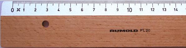Rumold Flachlineal (1000 mm)