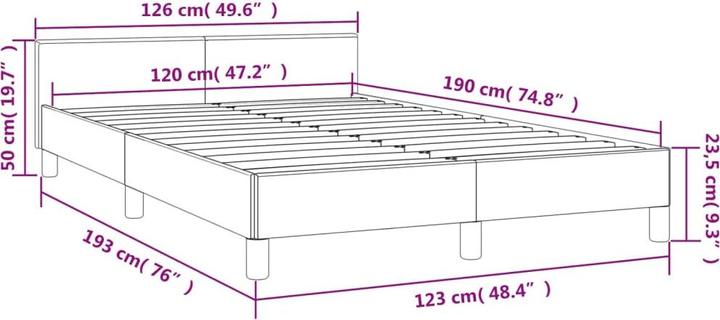 Actual product image VidaXL Tiffi (140 x 200)
